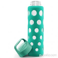Ello Pure BPA-Free Glass Water Bottle with Lid, 20 oz 554854436